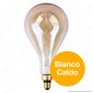 Immagine 2 - FAI Lampadina E27 Filamento LED a Spirale 5W Bulb A160 con Vetro