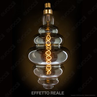 V-Tac VT-2188D Lampadina E27 Filamento LED 8W Rings Bulb Vetro