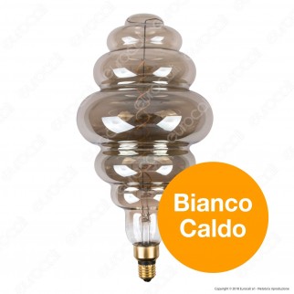 V-Tac VT-2188D Lampadina E27 Filamento LED 8W Rings Bulb Vetro