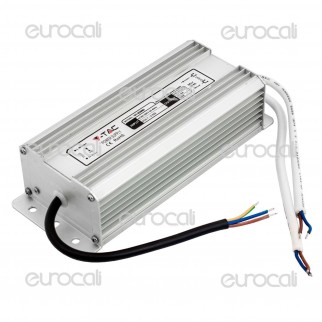 V-Tac Alimentatore 60W Impermeabile IP65 a 2 Uscite con Cavi a