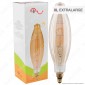 FAI Lampada LED Vintage XL E27 11W Tubolare Filamento Ambrata Dimmerabile - mod. 5251/CA/ORO