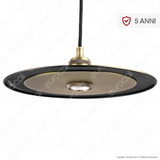 V-TAC VT-7777 Lampadario a Sospensione in Metallo con Portalampada