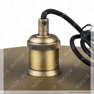 V-TAC VT-7777 Lampadario a Sospensione in Metallo con Portalampada
