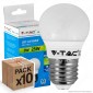 10 Lampadine LED V-Tac VT-2053 E27 3W MiniGlobo G45 - Pack Risparmio [TERMINATO]