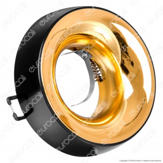 [EBAY] Kanlux ELNIS L Portafaretto Rotondo da Incasso Colore Oro e