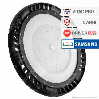 V-Tac PRO VT-9-200 Lampada Industriale LED Ufo Shape 200W SMD 120°