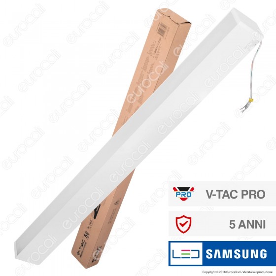 V-Tac PRO VT-7-60 Lampada LED a Sospensione Linear Light 60W Chip V-Tac PRO VT-7-60 Lampada LED a Sospensione Linear Light 60W Chip