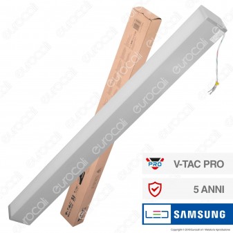 V-Tac PRO VT-7-60 Lampada LED a Sospensione Linear Light 60W Chip