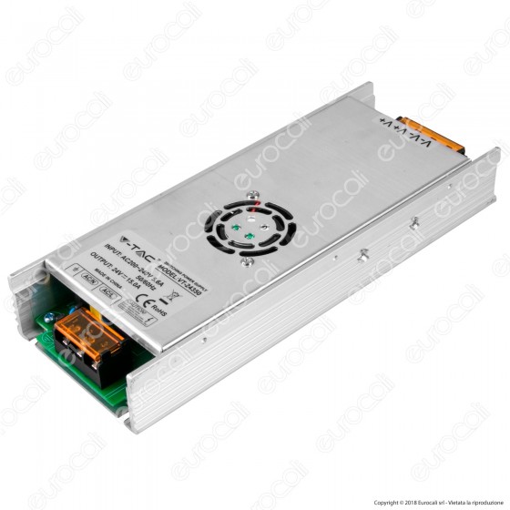V-Tac VT-24350 Alimentatore 350W Per Uso Interno a 2 Uscite con Morsetti a Vite - SKU 3263 V-Tac VT-24350 Alimentatore 350W Per Uso Interno a 2 Uscite con Morsetti a Vite - SKU 3263