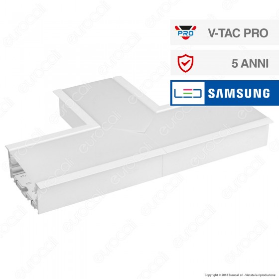 V-Tac PRO VT-7-42T Lampada LED Raccordo a Incasso Linear Light 14W V-Tac PRO VT-7-42T Lampada LED Raccordo a Incasso Linear Light 14W