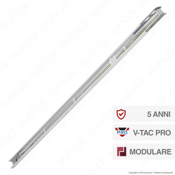 V-Tac PRO Linear Track Trunking Module Prolunga per Track Light - SKU 1451 V-Tac PRO Linear Track Trunking Module Prolunga per Track Light - SKU 1451