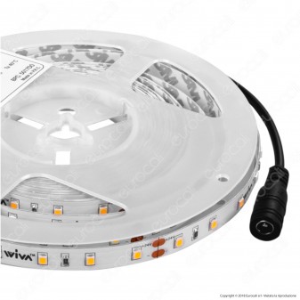Wiva Striscia LED 2835 Monocolore 60 LED/metro - Bobina da 5 metri -