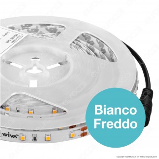 Wiva Striscia LED 2835 Monocolore 60 LED/metro - Bobina da 5 metri -