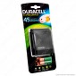 Duracell 45 Minuti Charger Caricabatterie CEF27 + 2 pile AA 1300 mAh e 2 pile AAA 750 mAh
