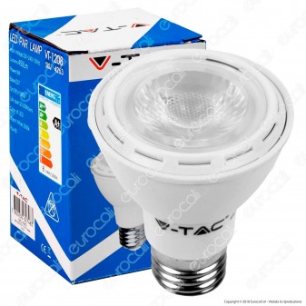 V-Tac VT-1208 Lampadina LED E27 8W Bulb Par Lamp PAR20 - SKU 4263 /