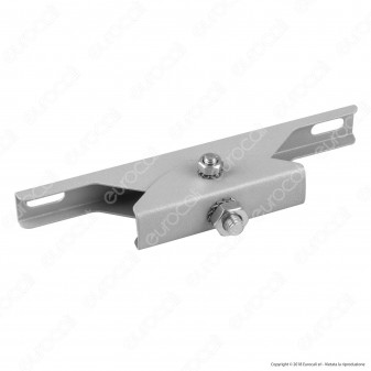 Fan Europe Intec Light Staffa Movibile a V 30° per Fari LED Colore Grigio - mod. I-FRAME-V-GR