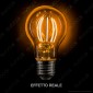 Immagine 3 - LED Line Lampadina LED E27 8W Bulb A60 Filamento Grafene Dimmerabile - mod. 249129
