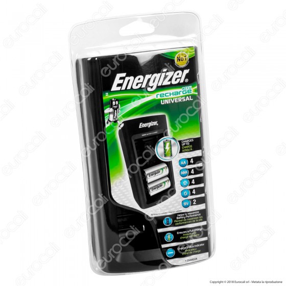 Energizer Caricabatterie Universale Con Display Led