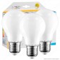 Fan Europe Intec Light Confezione Risparmio 3 Lampadine LED E27 8W Filament White Bulb A60 [TERMINATO]