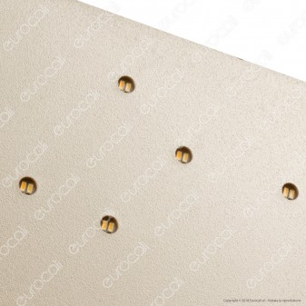 V-Tac VT-7128 Plafoniera LED 8W Forma Quadrata di Colore Oro Effetto Cielo Stellato con Telecomando - SKU 40301