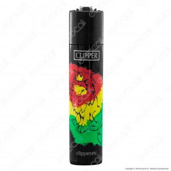 Clipper Large Fantasia Jamaican Vibes - Box da 48 Accendini