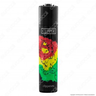 Clipper Large Fantasia Jamaican Vibes - Box da 48 Accendini