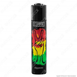Clipper Large Fantasia Jamaican Vibes - Box da 48 Accendini