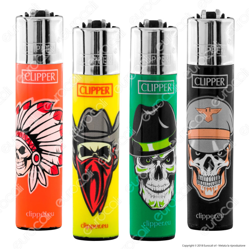 Clipper Large Fantasia Skull Hats 1 - 4 Accendini