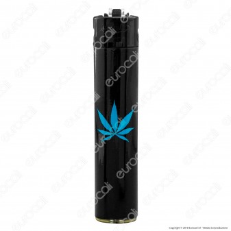 Atomic Festival Accendino Maxi Ricaricabile Fantasia Cannabis - Box da 48 Accendini