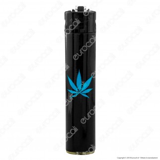 Atomic Festival Accendino Maxi Ricaricabile Fantasia Cannabis - Box da 48 Accendini