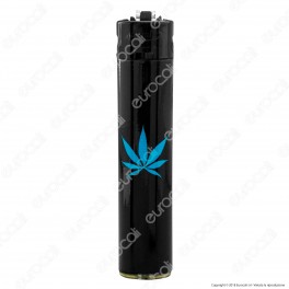 Atomic Festival Accendino Maxi Ricaricabile Fantasia Cannabis - Box da 48 Accendini