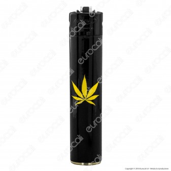 Atomic Festival Accendino Maxi Ricaricabile Fantasia Cannabis - Box da 48 Accendini