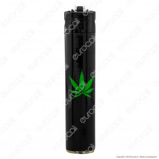 Atomic Festival Accendino Maxi Ricaricabile Fantasia Cannabis - Box da 48 Accendini