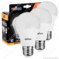 Wiva Tripack Lampadina LED E27 12W Bulb A60 - Confezione 3 Lampadine - mod. 12101200 / 12101201 / 12101202 [TERMINATO]