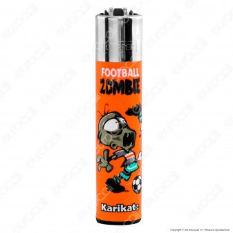 Clipper Large Fantasia Football Zombie - Box da 48 Accendini