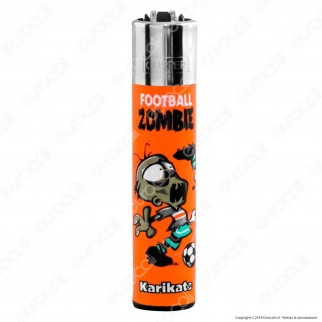 Clipper Large Fantasia Football Zombie - Box da 48 Accendini