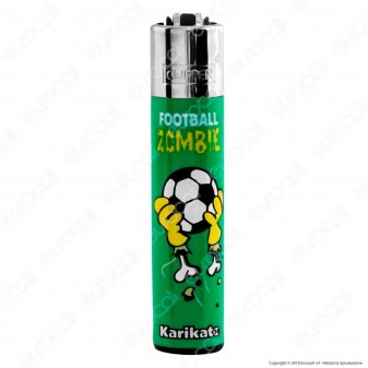 Clipper Large Fantasia Football Zombie - Box da 48 Accendini