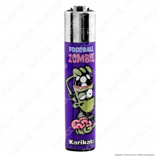 Clipper Large Fantasia Football Zombie - Box da 48 Accendini