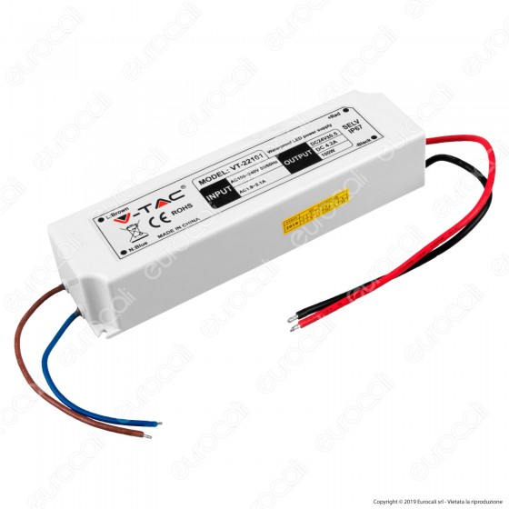 V-Tac VT-22101 Alimentatore 100W per LED 24V - SKU 3101 V-Tac VT-22101 Alimentatore 100W per LED 24V - SKU 3101