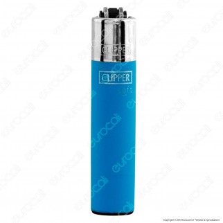 Clipper Micro Fantasia Soft Touch Fluo - 4 Accendini 