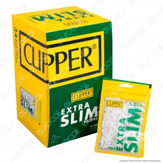 PROV-C00606034 - Clipper Extra Slim 5,5mm Ruvidi - Box 34 Bustine da