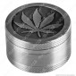 Immagine 2 - Champ Metal Leave Grinder Tritatabacco 3 Parti in Metallo