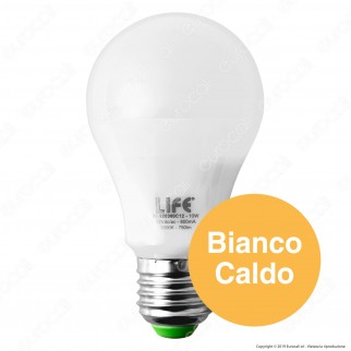 Life Lampadina LED E27 10W Bulb A60 24V AC/DC - mod. 39.920360C24