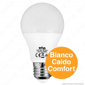 Wiva Lampadina LED E27 8W Bulb A60 - Comfort - mod. 12100291