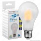 V-Tac VT-1938 Lampadina LED E27 8W Bulb A67 Frost Filamento - SKU 4483 / 4484 / 4485