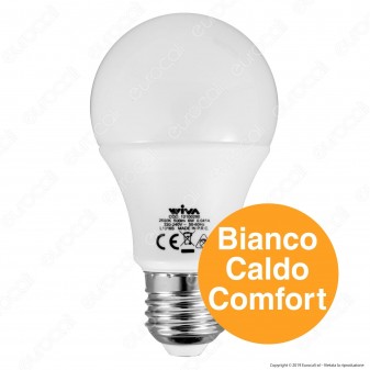 Wiva Lampadina LED E27 6W Bulb A60 - mod. 12100290 [TERMINATO]