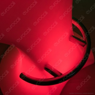 V-Tac VT-7814 Sgabello Multicolor LED RGB 5W Ricaricabile con Telecomando IP54 - SKU 40271