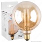 V-Tac VT-2195 Lampadina LED E27 4W Globo G125 Ambrata con Incisioni Laser - SKU 7475