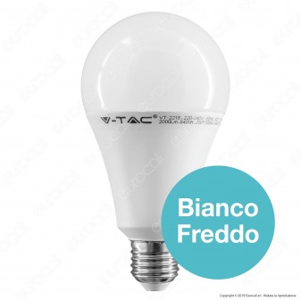 V-Tac VT-2218 Lampadina LED E27 18W Bulb A80 - SKU 2708 / 2709