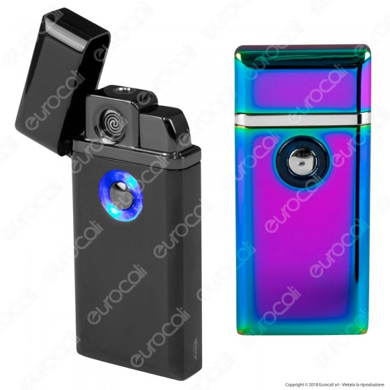 Cozy Accendino Hybrid USB e Turbo Flame in Metallo Cozy Accendino Hybrid USB e Turbo Flame in Metallo